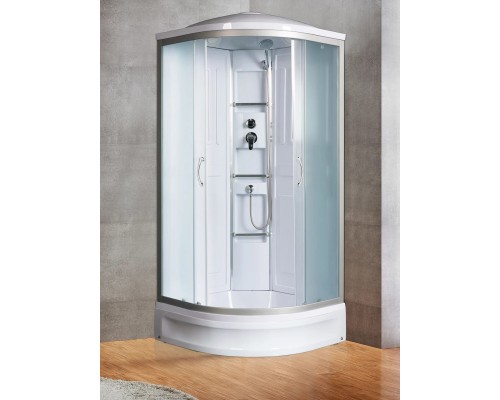 Душевая кабина River LENA LENA 90/24 MT 90х90 матовое стекло, профиль хром матовый