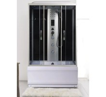 Душевая кабина River SENA 120/80/50 TH 120х80 тонированное стекло, профиль хром матовый