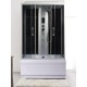 Душевая кабина River SENA 120/80/50 TH 120х80 тонированное стекло, профиль хром матовый