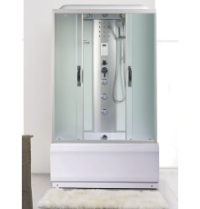 Душевая кабина River SENA 120/80/50 MT 120х80 матовое стекло, профиль хром матовый