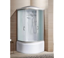 Душевая кабина River REIN 90/44 MT 90х90 матовое стекло, профиль хром матовый