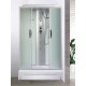Душевая кабина River SENA 120/80/24 MT 120х80 матовое стекло, профиль хром матовый