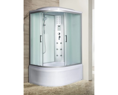 Душевая кабина River DUNAY XL 120/90/44 MT R 120х90 матовое стекло, профиль хром матовый, правая