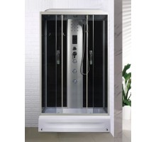 Душевая кабина River SENA 120/80/24 TH 120х80 тонированное стекло, профиль хром матовый