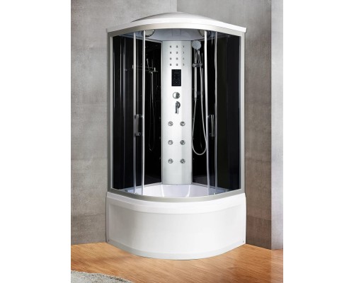 Душевая кабина River DUNAY XL DUNAY XL 90/44 TH 90х90 тонированное стекло, профиль хром матовый