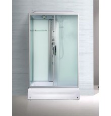 Душевая кабина River VITIM 120/80/24 MT 120х80 матовое стекло, профиль хром матовый