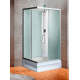 Душевая кабина River QUADRO Б/К 90/70/24 MT 90х70 без крыши, матовое стекло, профиль хром матовый