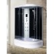 Душевая кабина River DUNAY 120/80/24 TH L 120х80 тонированное стекло, профиль хром матовый, левая