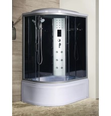 Душевая кабина River DUNAY 120/80/44 TH R 120х80 тонированное стекло, профиль хром матовый, правая