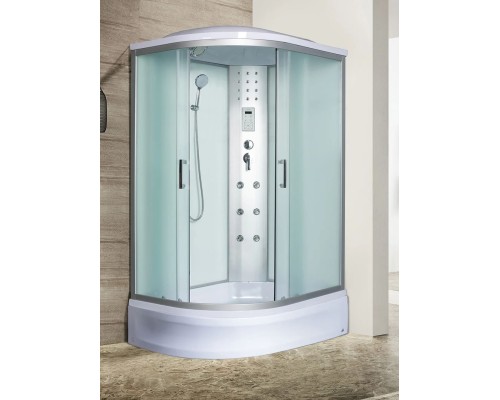 Душевая кабина River DUNAY  120/80/24 MT R 120х80 матовое стекло, профиль хром матовый, правая