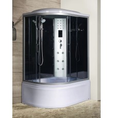 Душевая кабина River DUNAY  120/90/44 TH R 120х90 тонированное стекло, профиль хром матовый, правая