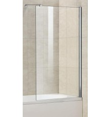Неподвижная стеклянная душевая шторка для ванны Weltwasser WW100 100G1