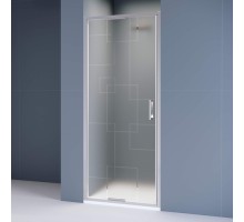 Складная душевая дверь RGW SV-05 80*195 прозрачное-матовое- прозрачное стекло 8 мм 70320508-201