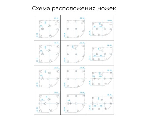 Душевой поддон асимметричный RGW ST/AL-W Белый искуственный камень  ( 80*120*2,5) см/ 16154128-01L