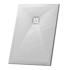 Душевой поддон прямоугольный RGW ST-W белый искусственный камень cерия Stone Tray (90*140*2,5) 16152914-01