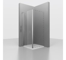 Боковую стенку дверь  RGW Z-050-2 Сатинат cтекло цвет профиля 6 мм 352205212-21