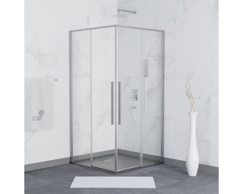 Асимметричные Душевая дерь RGW SV-31 Прозрачное cтекло цвет профиля 6 мм 32323199-11