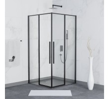 Асимметричные Душевая дерь RGW SV-31-B Прозрачное cтекло цвет профиля 6 мм 32323100-14