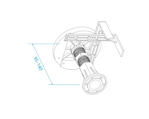 Ножки для поддона RGW N-01 (10)  арт.03230111-31