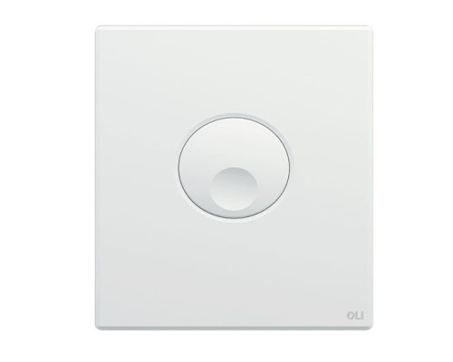 Кнопка смыва механическая OLI GLOBE URINAL (белая) для писсуара 878466